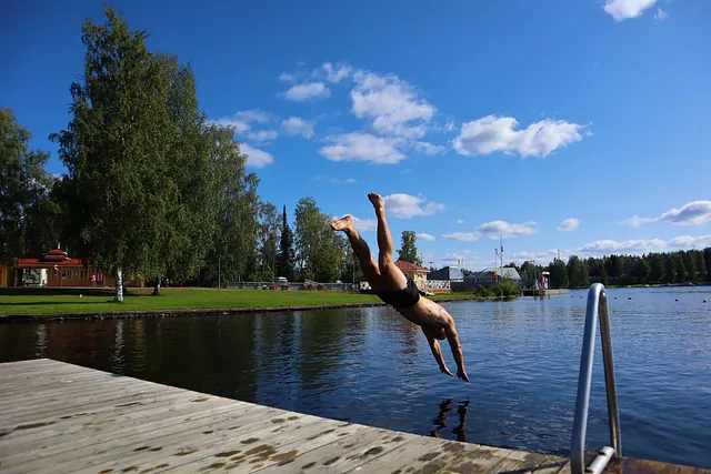 kylpylänrannan sauna